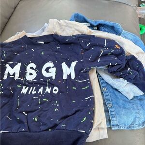 H&M Kids Navy and Blue Shirt Set
Lot of 4